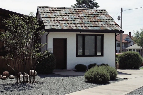 Casa renovada con IA