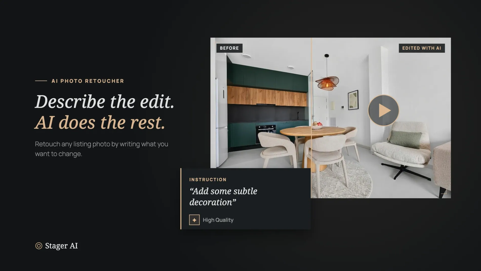 How the AI Photo Retoucher works