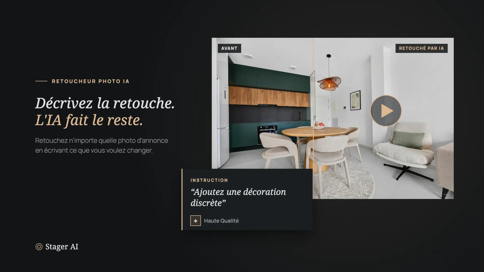 Découvrez le Retoucheur photo IA