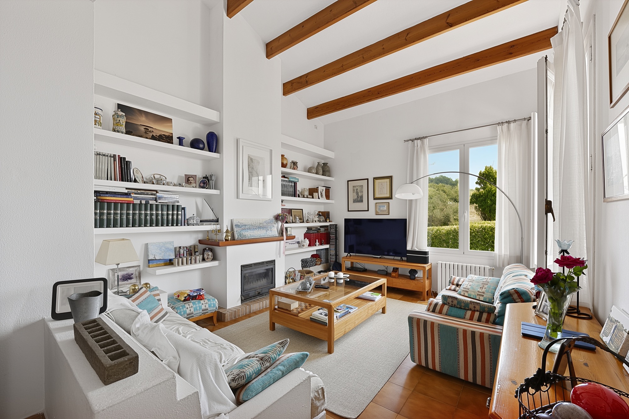 Living room HDR edit Stager AI vs AutoHDR