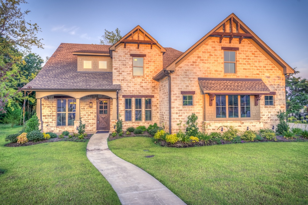 Day to dusk exterior from real photo — Stager AI
