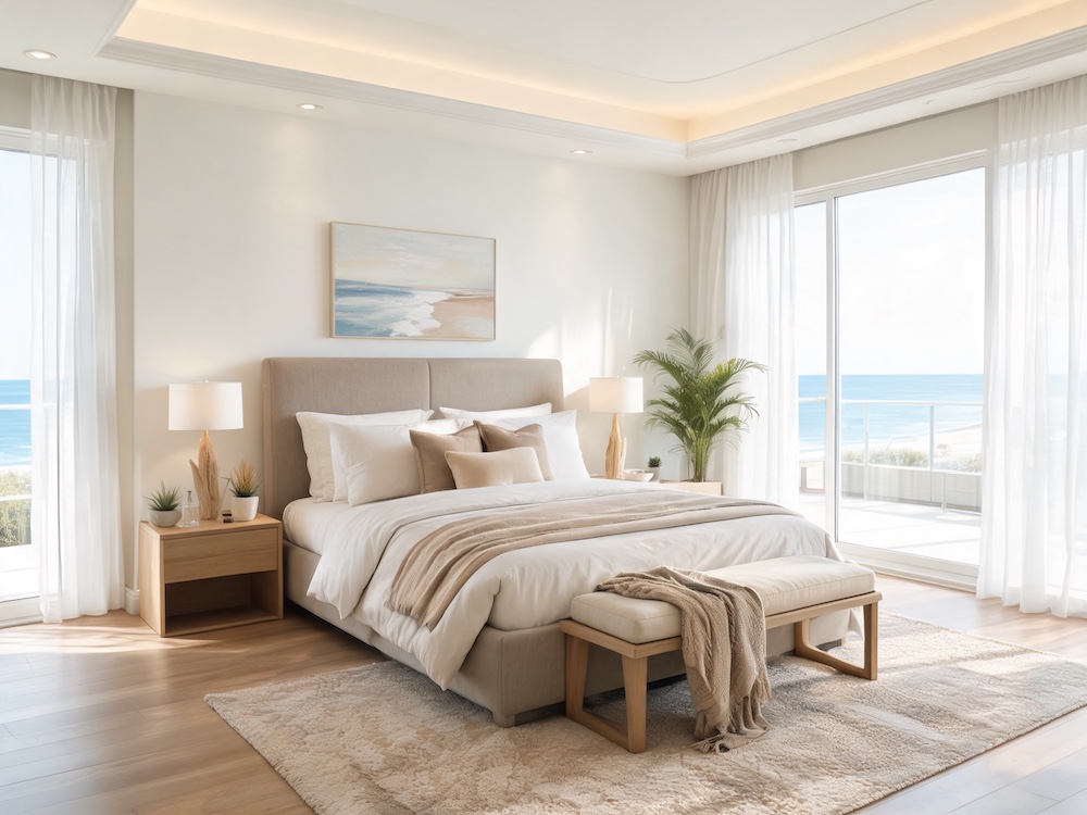 Virtual Staging — Master Bedroom — Stager AI virtual staging BoxBrownie alternative