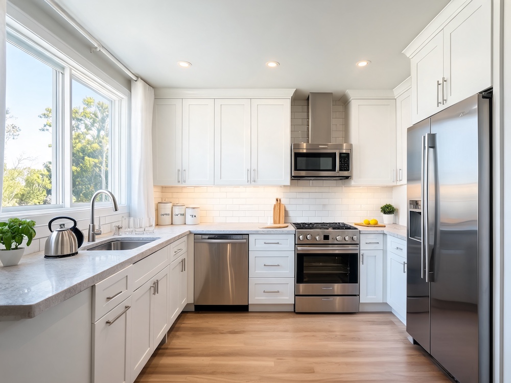 HDR Flambient Merge — Kitchen — Stager AI virtual staging BoxBrownie alternative