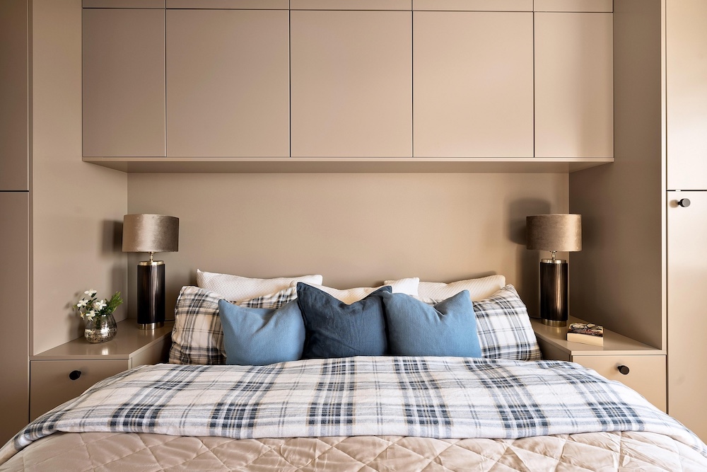 Master Bedroom virtual staging — Stager AI vs VRX Staging