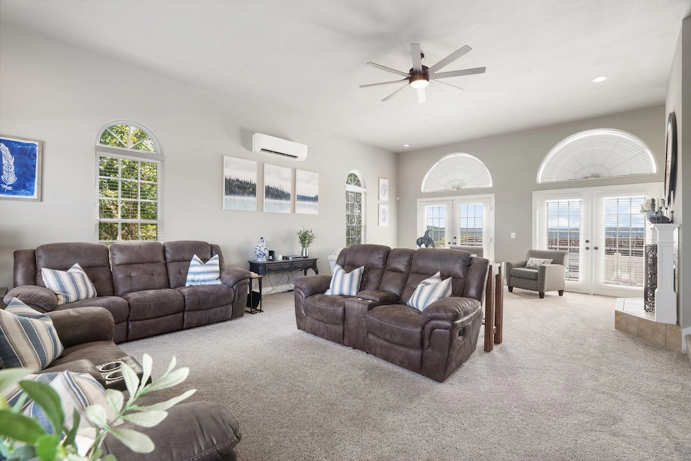 Living room HDR photo editing — after HDR Merge