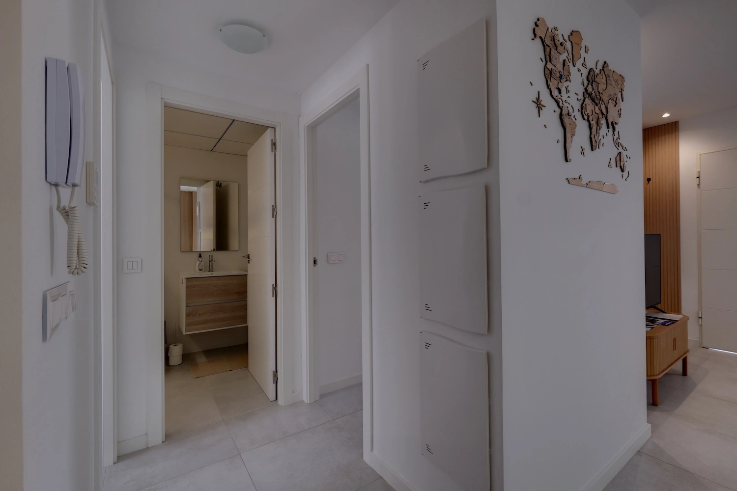 Perspective Correction - Original real estate photo with visible perspective distortion Perspective Correction - Original real estate photo with visible perspective distortion